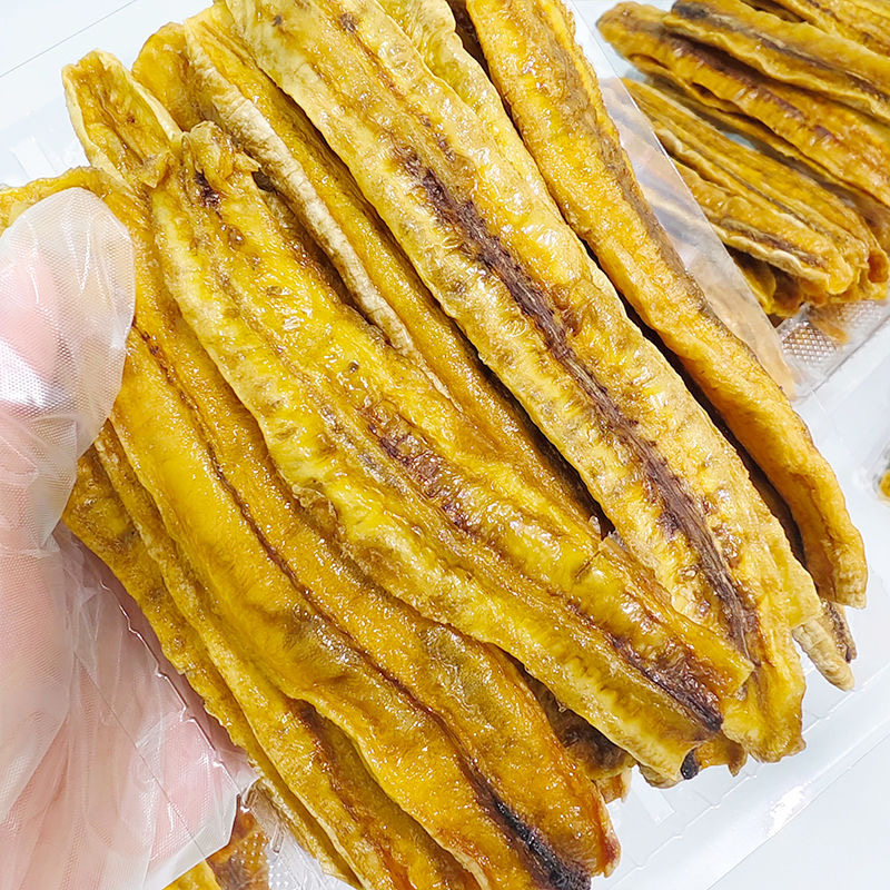 云南香蕉干原味水果干软糯香蕉干手工制作的零食