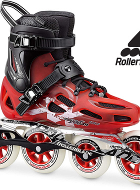 Rollerblade MAXXUM 100刷街成人男女RB竞速鞋马拉松成人轮滑鞋