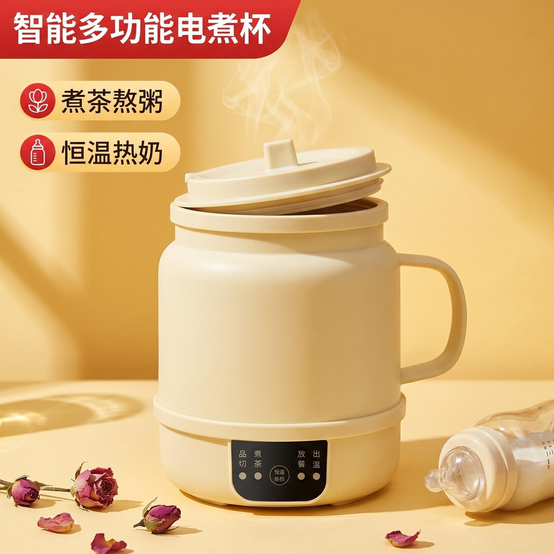 正山家用电煮锅多功能电煮杯