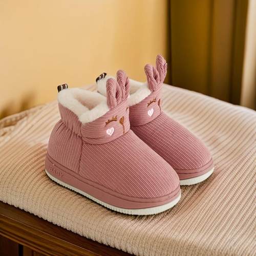 冬季儿童保暖室内家居拖鞋