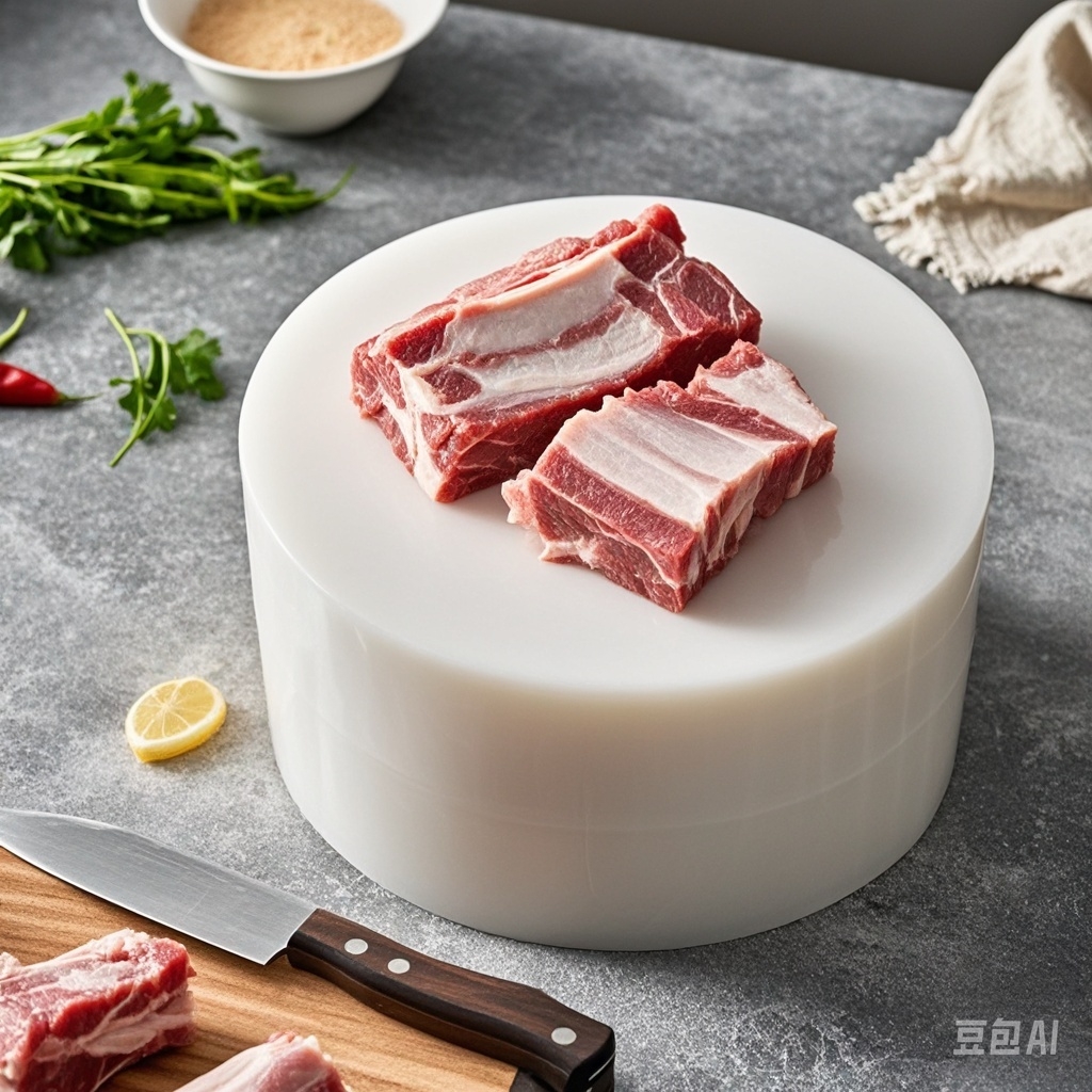 食品级切菜板抗菌菜板防霉塑料加厚PE家用砧板刀板商用砍骨剁肉墩