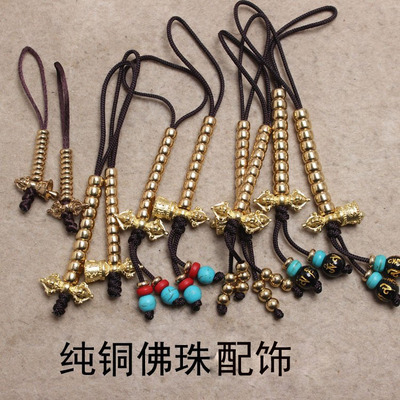 黄铜佛珠菩提108颗手串