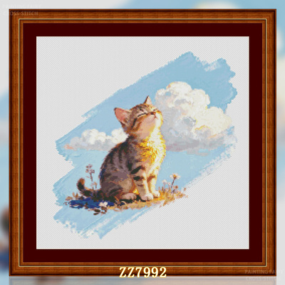 【ZZ7992-一抹阳光】十字绣2025年新款线绣客厅卧室风景系列油画