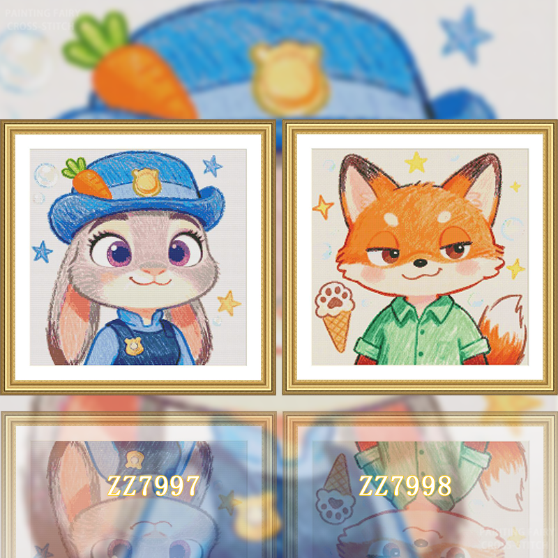 【ZZ-】十字绣2025新款线绣客厅卧室卡通动漫