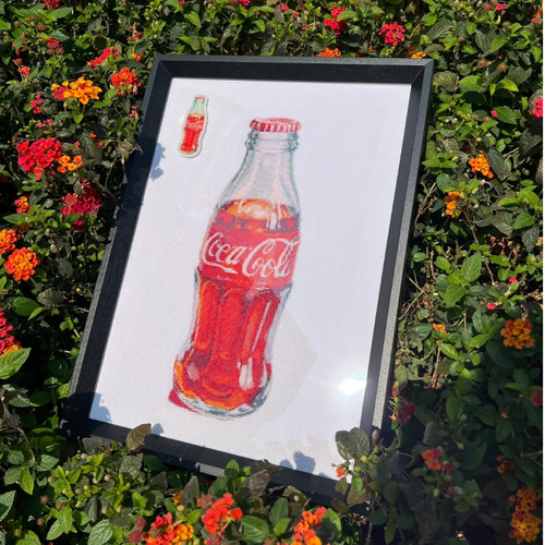 【ZZ6920-美食系列之可口可乐】十字绣2025新款线绣中国风客厅