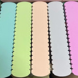 【冰激凌色系-36孔位海绵线板】十字绣海绵绕线板刺绣十字绣排线