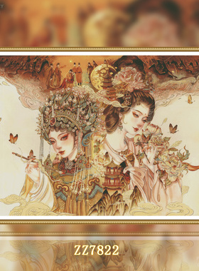 【M-ZZ7822-杨贵妃】十字绣2025新款线绣客厅卧室玄关古风人物系