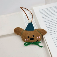 Зеленый шерстяной медведь [стиль подвески]