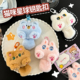 毛绒猫咪公仔钥匙扣 可爱少女心娃娃挂饰卡通高颜值包包挂小礼品