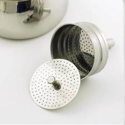 摩卡壶减量板压片摩卡壶专用减粉片压粉器咖啡壶压粉板配件