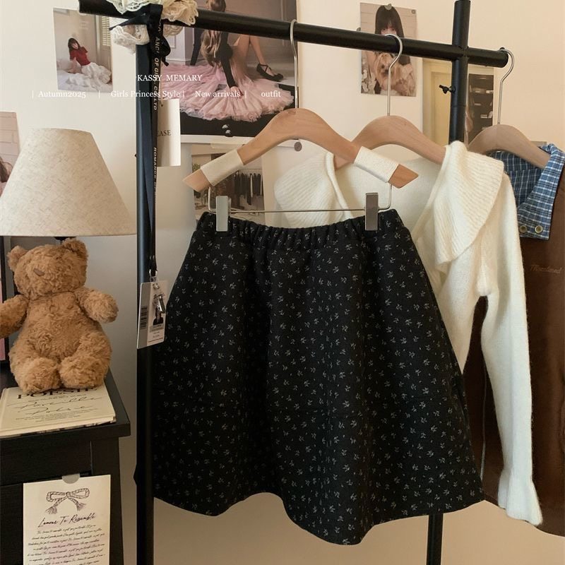 温柔百搭氛围感显瘦碎花长裙