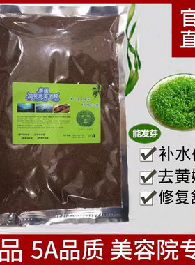 泰国进口小颗粒海藻面膜 天然海藻会发芽萌芽补水保湿修护孕妇用