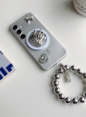 magsafe磁吸三星s24ultra手机壳s23fe女snote10pro全包s21/s22plus无线充电iphone15promax苹果14/13/12/11/X