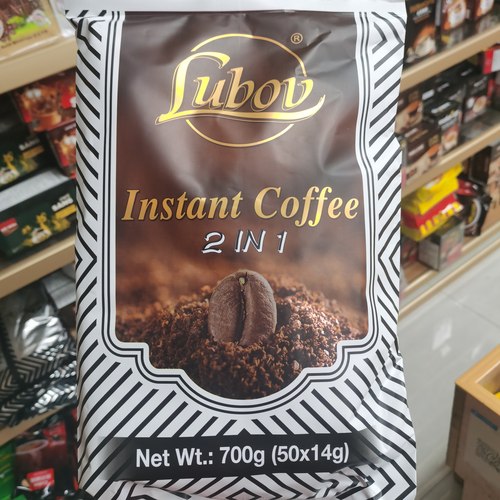 马来西亚Lubov琉鲍菲进口二合一速溶咖啡700g巴西醇香口味50小包