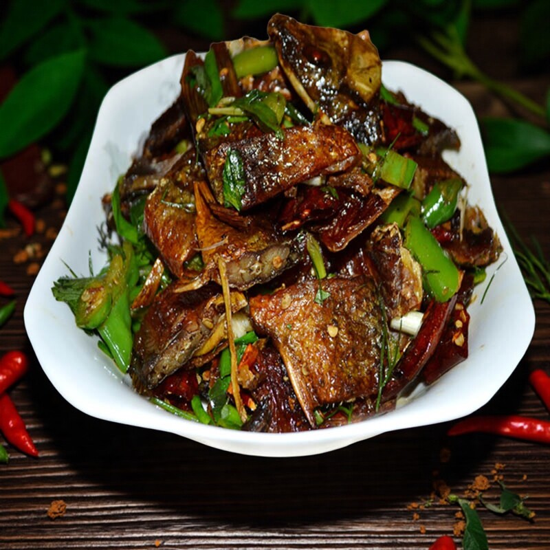 贵州干鱼稻田鱼干腊鱼黎平锦屏新化特产下饭菜烟熏烘焙袋装包邮