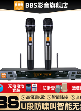 BBS无线智能麦克风家用K歌麦克风专业专用演出KTV主持G-18/G-28