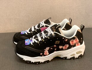 149239 花卉刺绣运动休闲鞋 老爹鞋 skechers斯凯奇花心熊厚底熊猫鞋