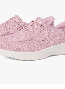 Skechers 斯凯奇船鞋蕾丝休闲鞋Hands Free Flex Radiant-Leilani