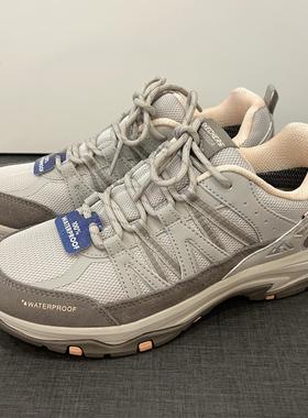 skechers斯凯奇女子休闲跑步鞋拼接透气支撑户外运动鞋缓震180003