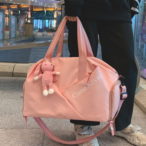 香港旅行包女干湿分离健身包