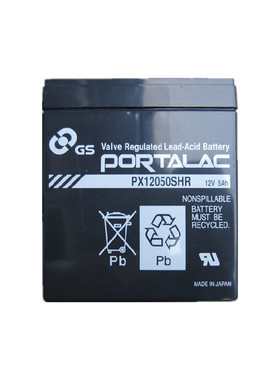 GS PORTALAC蓄电池PX12050SHR长寿命 门禁电源 UPS内置12V5AH进口