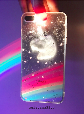 一只羊独角兽手机壳适用于苹果14plus13pro12ProX70米12PRONOVA8