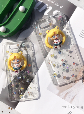 一只美少女手机壳适用于苹果14plus13pro12ProX70PRO米10NOVA8