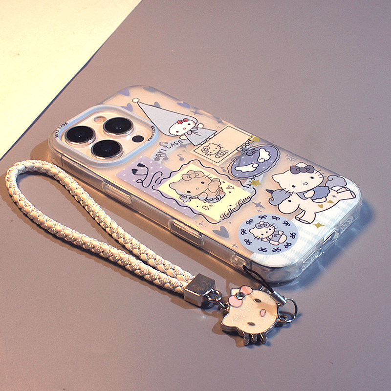 卡通插画木马KT适用于华为手机壳