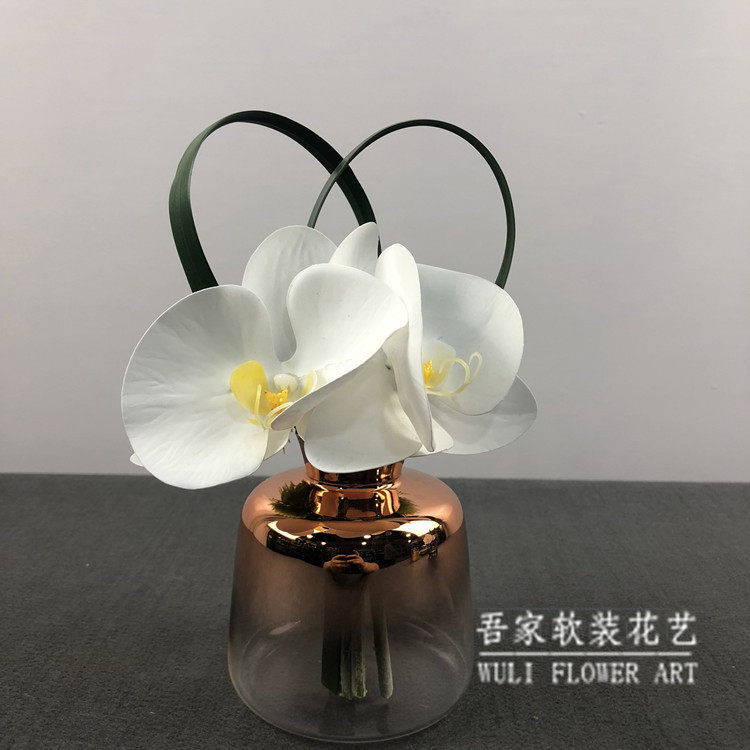 仿真花艺小套装  样板间客厅餐厅茶几边几卫浴台面软装饰品,家居饰品,仿真花/假花,淘宝优惠券,粉丝福利购,淘宝优惠卷