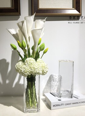 简约现代仿真花艺套装  售楼部样板间卫生间电视柜台面假花艺摆件