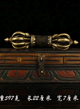 唯美风纯铜金刚杵密宗佛具用品