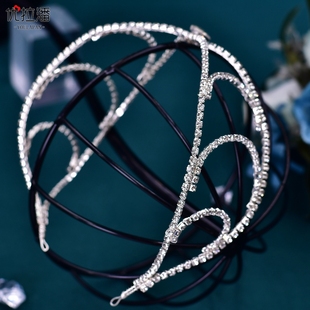 新娘头饰婚纱礼服造型韩式 新款 森系舞台表演HP545 时尚 优拉潘