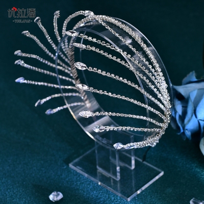 优拉潘手工发箍新娘仙美头饰