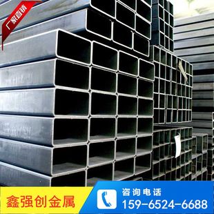 大口径薄壁方管可加工 镀锌方管60*60 方矩管生产加工 q235方管