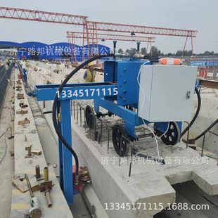 预制梁混凝土侧面凿毛机 自行走桁架式空心板凿毛机 立面打毛