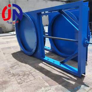 圆口料仓下料气动闸板阀DN600 手动螺杆闸板阀 不锈钢电动插板阀