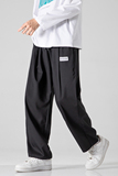 2025秋季原创日系休闲裤宽松萝卜裤直筒裤黑GK20-P50，男装休闲裤，电商B277A（原A068）