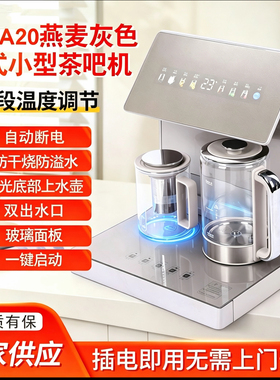 燕麦灰台面茶吧机一键启动防干烧