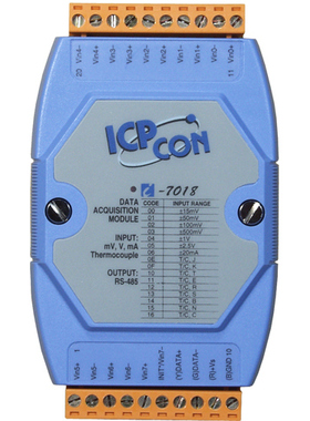 泓格I-7018 8路热电偶输入模块I-7018R/M-7018/M-7018R