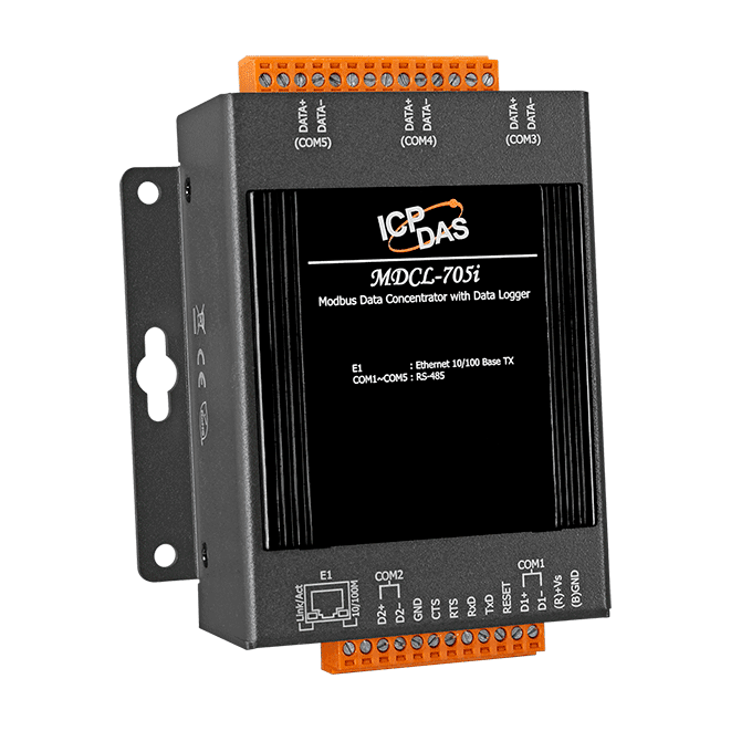 泓格MDCL-705i 带有以太网RS-485串行端口和数据记录器数据集中器