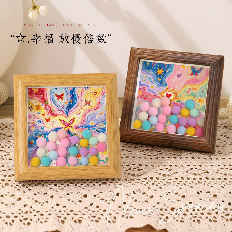 蝴蝶创意相框摆台玄关入户高级艺术装饰画办公室简约时尚装饰摆件图片