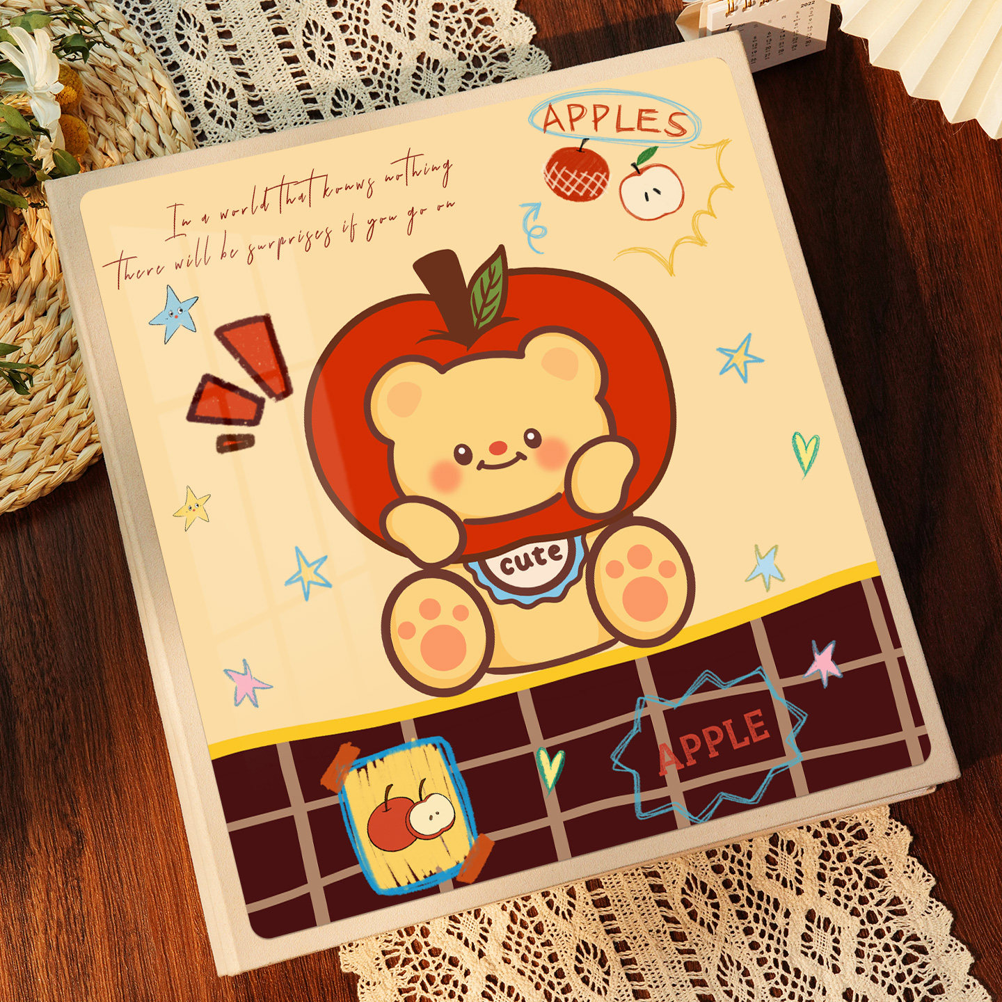 可爱小熊大容量插页相册