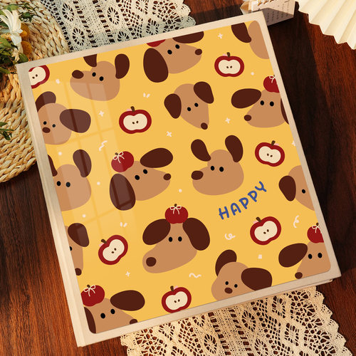 萌趣狗头插页大容量拍立得相册