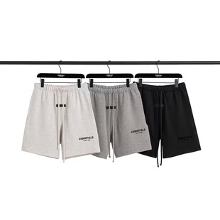 薄款 子百搭休闲夏季 五分短裤 22AWFOGESSENTIALSFEAROFGOD宽松男士