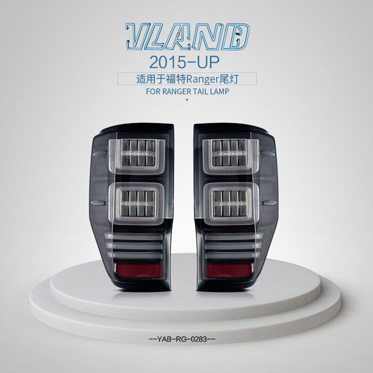 适用于福特rangerT6T7T8改装LED尾灯raptor尾灯后灯刹车灯倒车灯