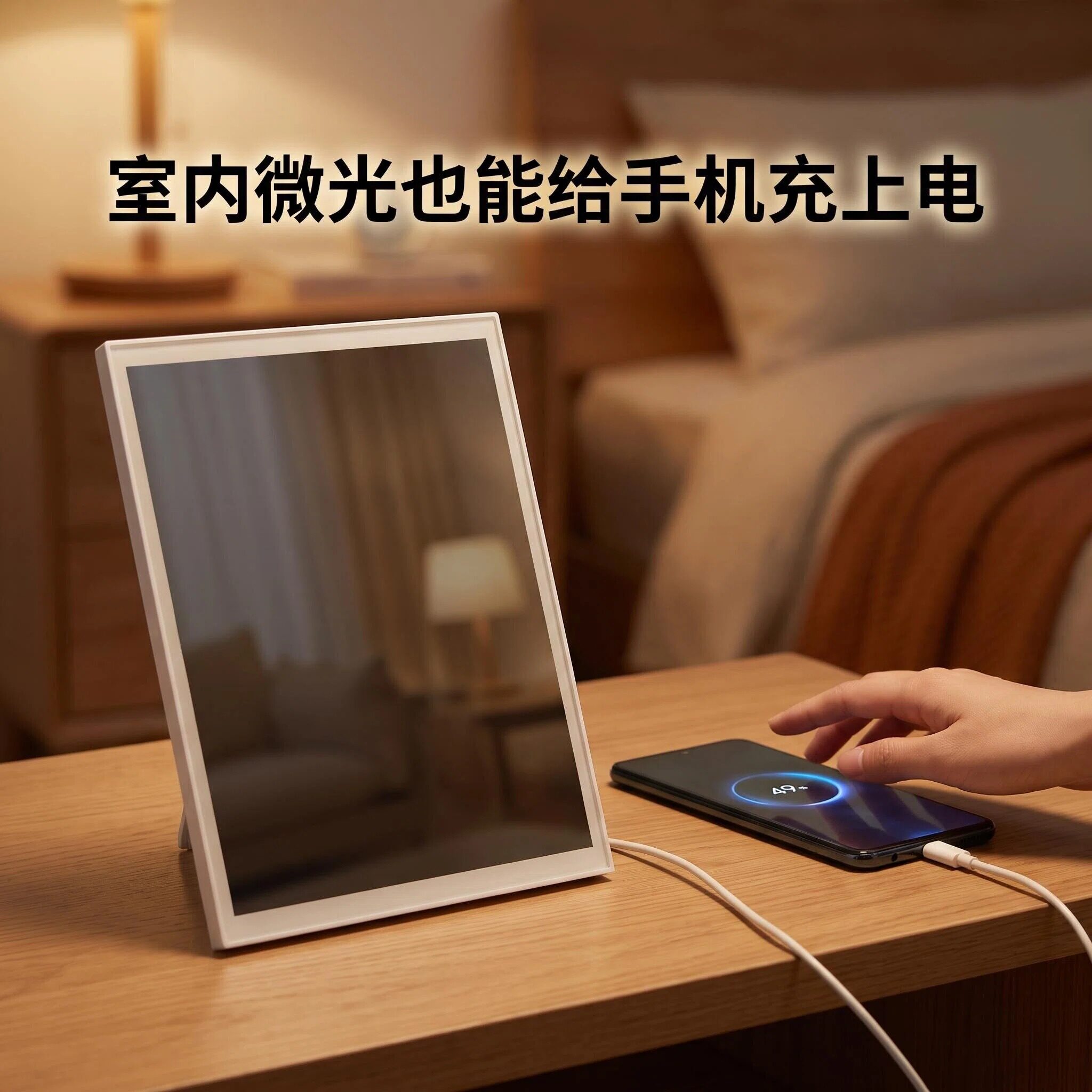 5V大功率太阳能发电板C接口通用图片