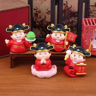 文曲星摆件状元桌面逢考必过文昌帝君神像中式考研上岸好运小礼物