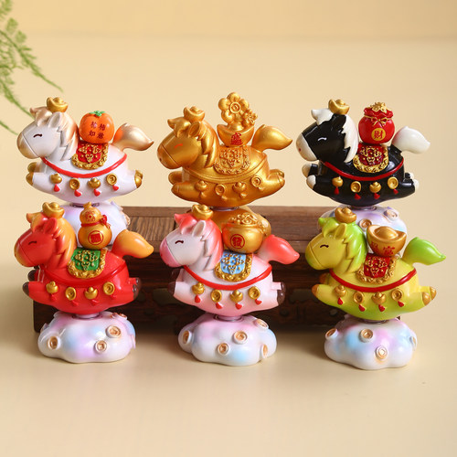 洛阳博物馆同款文创纪念品转转马