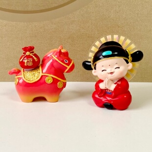 金榜题名小状元考神文曲星摆件逢考必过马上上岸高考寓意好的礼物