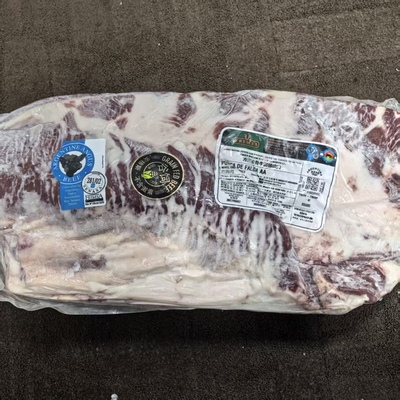阿根廷3270安格斯胸腹肉74元/KG火锅原切肥牛，烧烤厚切胸腹肉